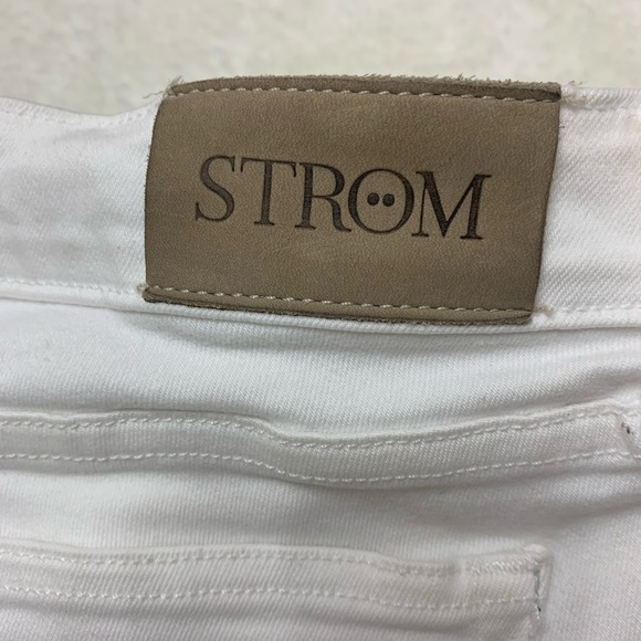 STROM TIO Skinny White Jeans - Picture 4 of 7